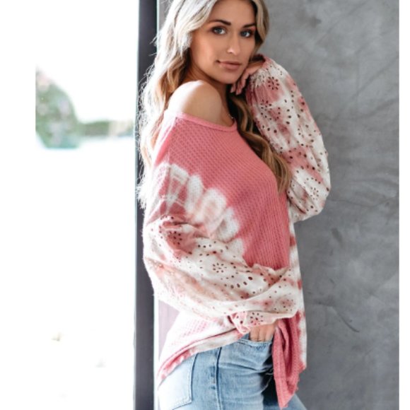 WALENTINA Contrast Sleeve Blouse - Picture 4 of 8